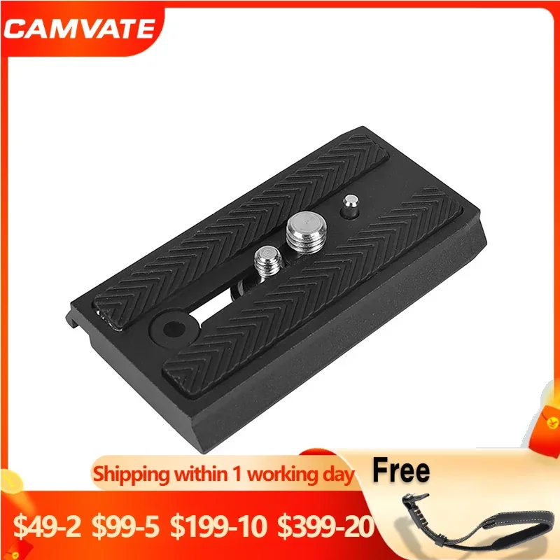 CAMVATE Standard 501PL 90mm/120mm Quick Release Plate With 1/4