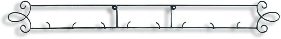 

4-Place Horizontal Black Plate Rack for Collectible Plates, Plaques, Dishes, & China