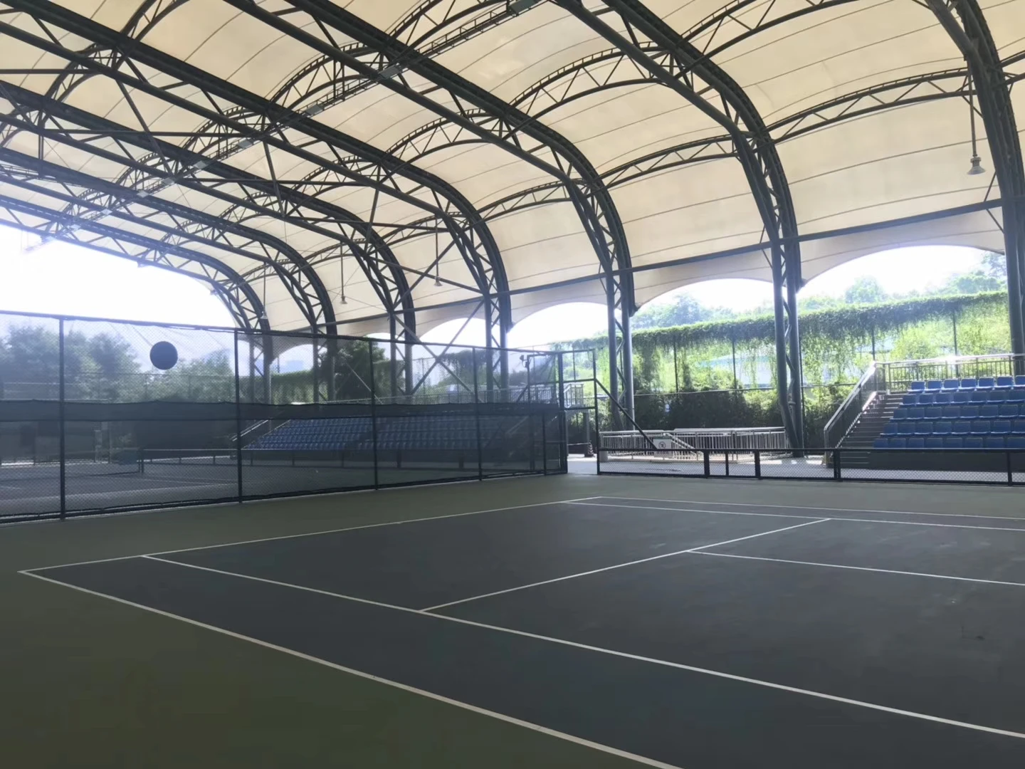 Custom Outdoor Rubber Flooring Sports Court Basketball Tennis Floor PU Sports Court