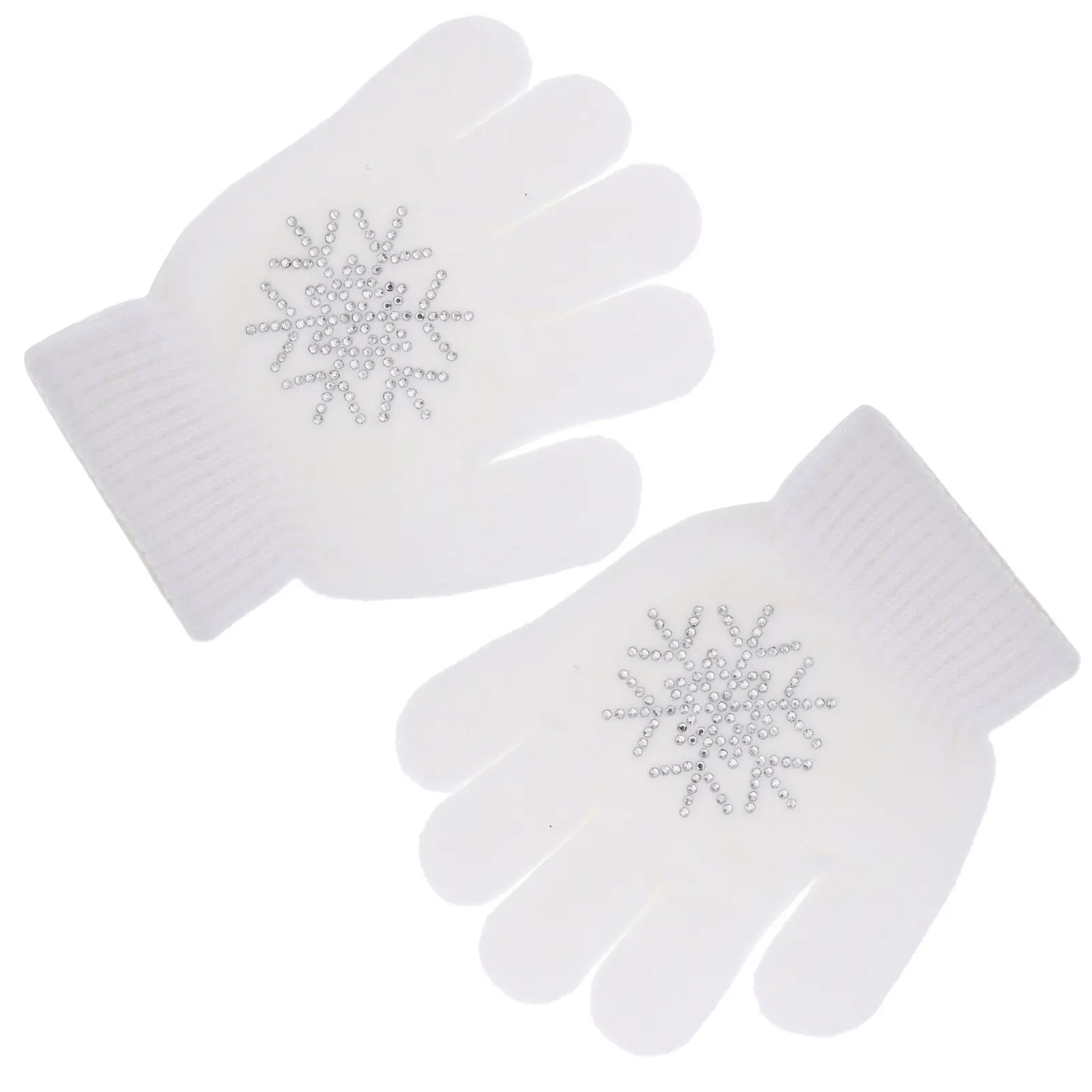 

Вязаные варежки для фигурного катания, перчатки для катания на коньках, противоскользящие, с захватом, аксессуары для соревнований