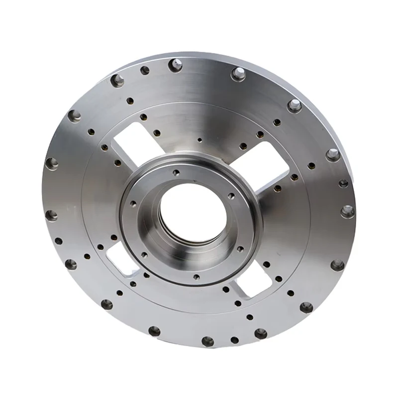6061 Aluminum Alloy 5-Axis CNC Milling Irregular Cavity Enclosure Brushed Surface Multi-Size Counterbore Electronic Equipment