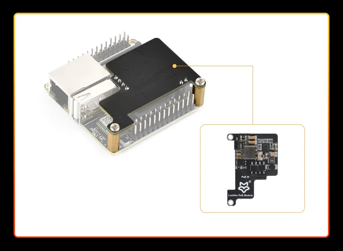 لوحة تطوير Luckfox Nova Micro، استنادًا على Rockchip RK3308B، و8 جيجابايت eMMC، وترميز الصوت المتكامل عالي الأداء