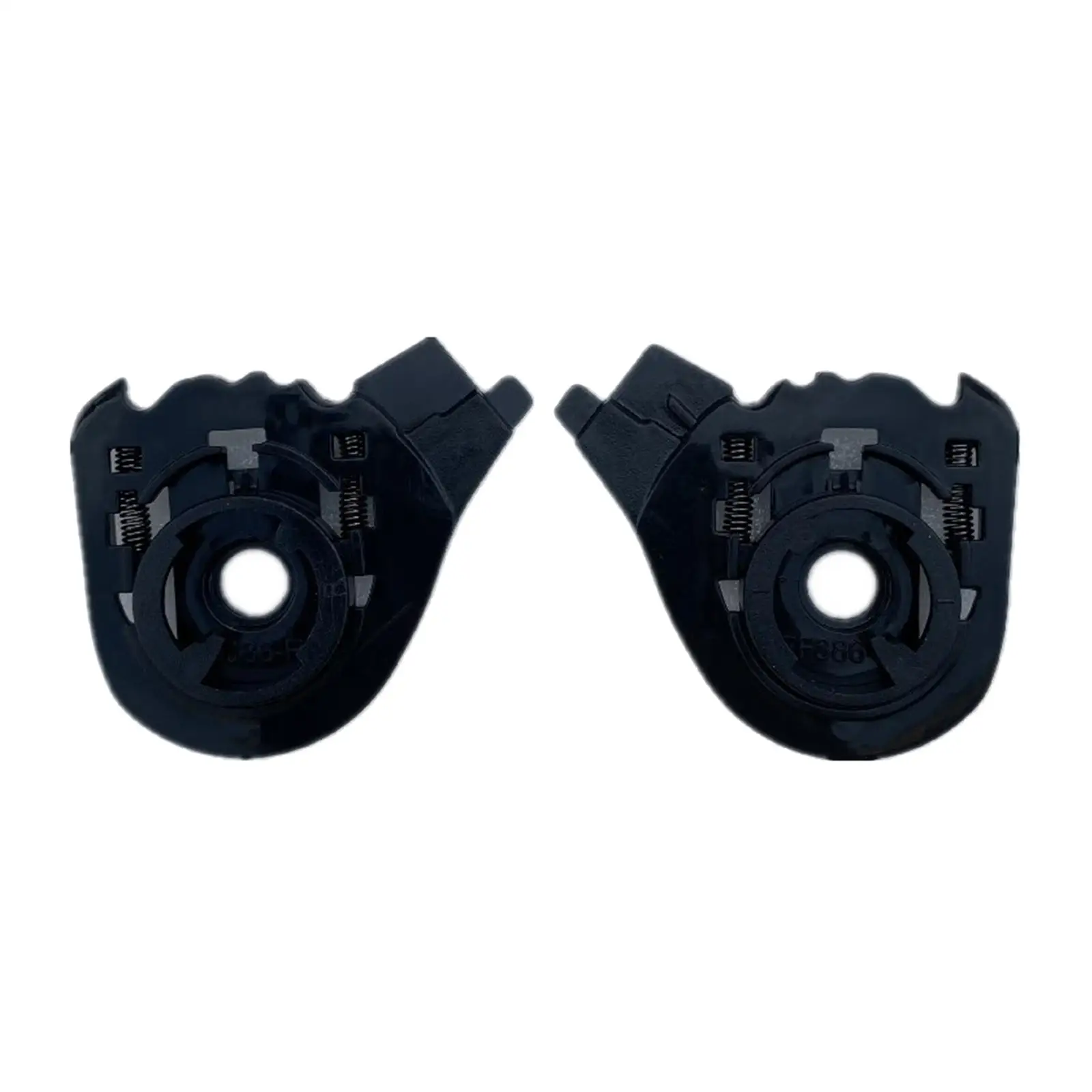 

2 Pieces Motorcycles Helmet Parts Helmets Visor Mounts Fit