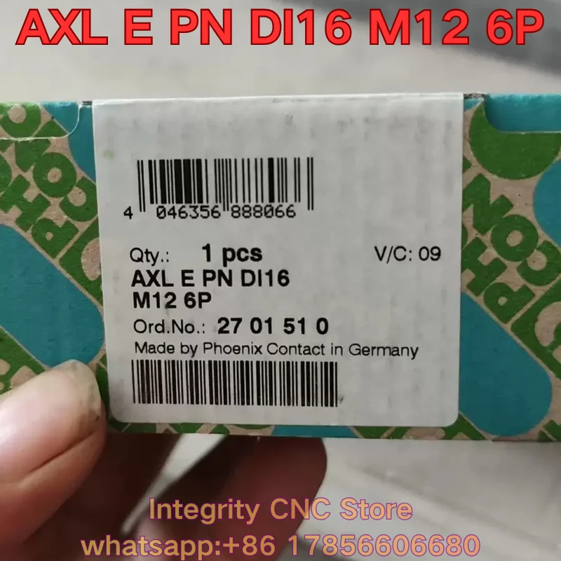 New AXL E PN DI16 M12 6P PLC module 2701510