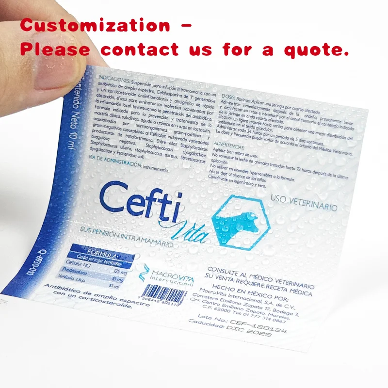custom.Custom Waterproof Self-adhesive Packaging Pharmacy Label Roll Vitamin Supplement Private Labels Medical Bottle
