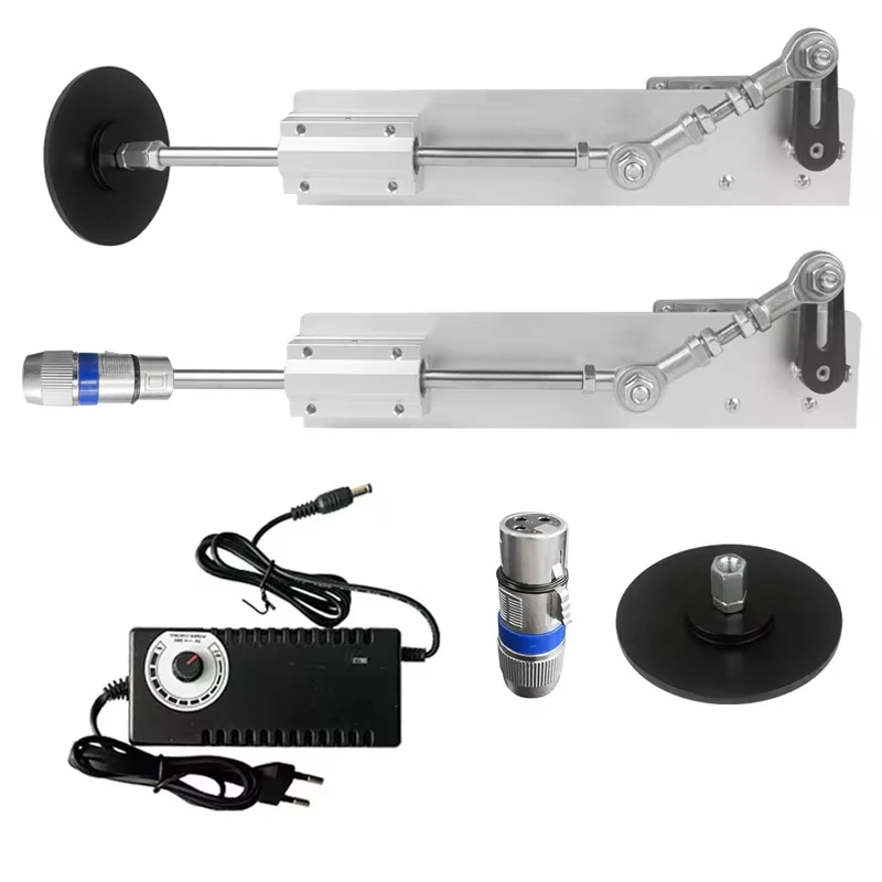 Reciprocating Sex Machine Motor With Suction Cup 3XLR DC 12V/24V Automatic Reciprocating Cycle Linear Push Pull Motor