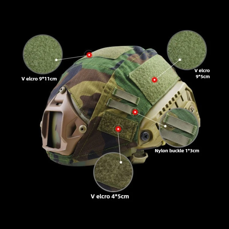 Tactical Helmet Cov… - image