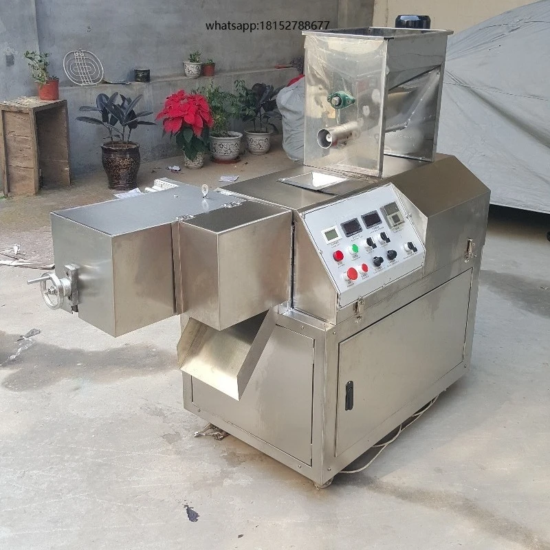 Full Automatic Pet Food Production Line Cat Dry Dog Food Pellet Processing Extruder Making Machine