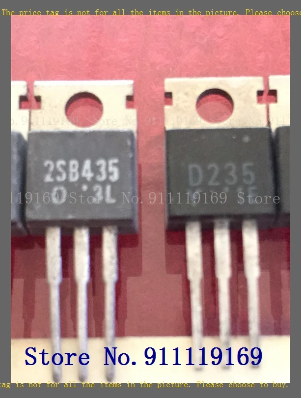 2pcs/lot=a pair 2SB435 2SD234 TO-220