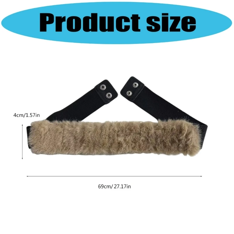 مشد خصر مطاطي 2000s حزام قابل للتمدد قابل للتعديل للجنسين أزياء ريترو إكسسوار #6