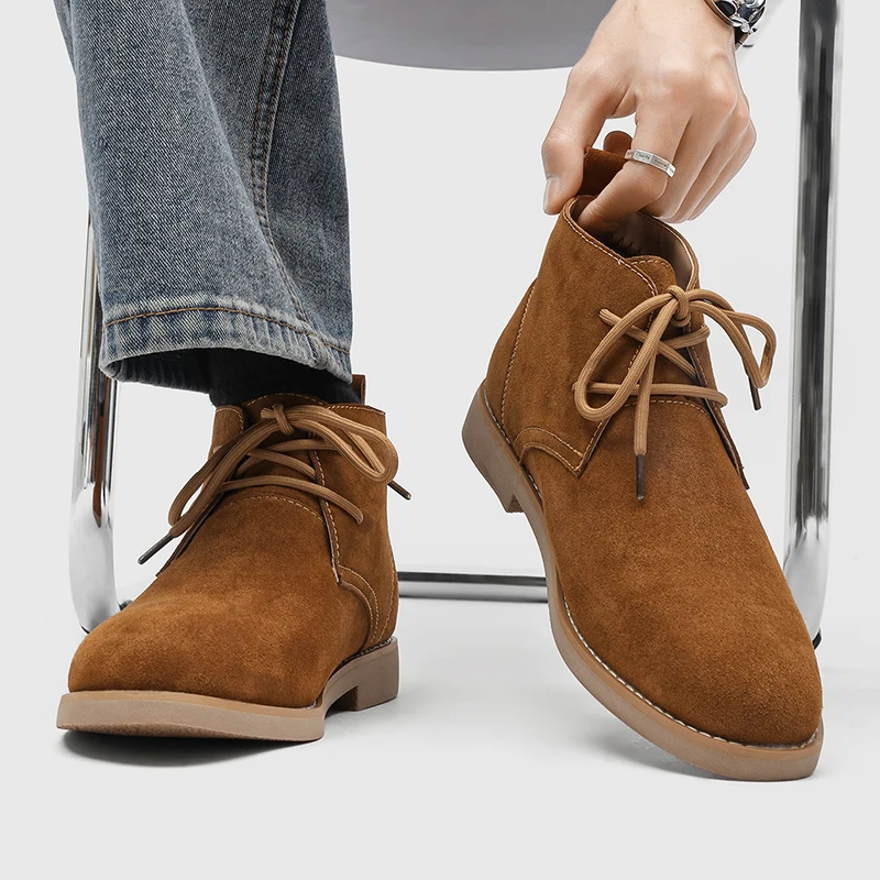 

New Warm Boots Fluffy High Heels Short Boots Workwear Outdoor Walking Boots Classic Anti Slip Shoes Sharp Pointed Formal Attire