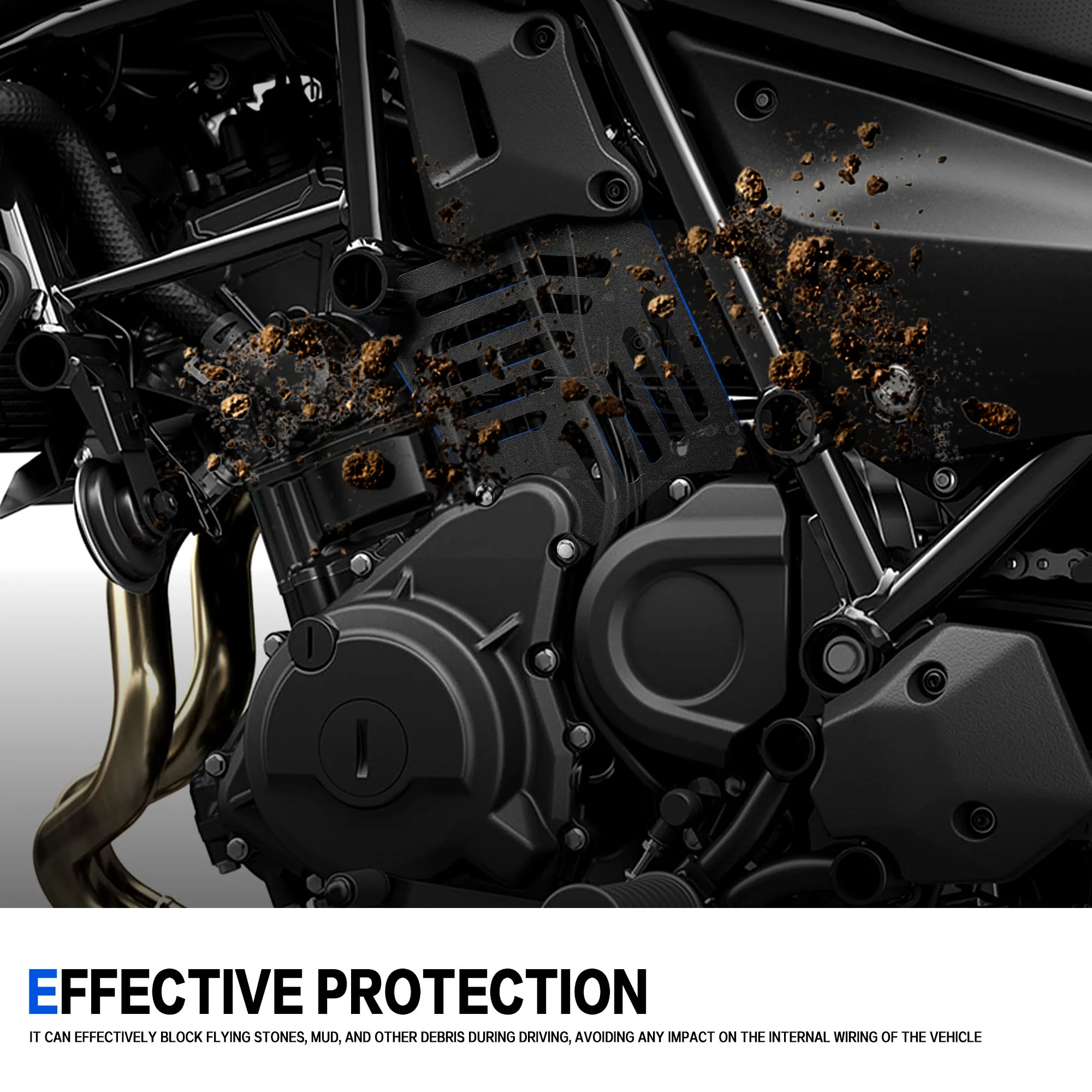 For Kawasaki Eliminator 500 2024-2026 Motorcycle Eliminator500 Engine Cover Clutch Cover Protection Set Accessories Cover