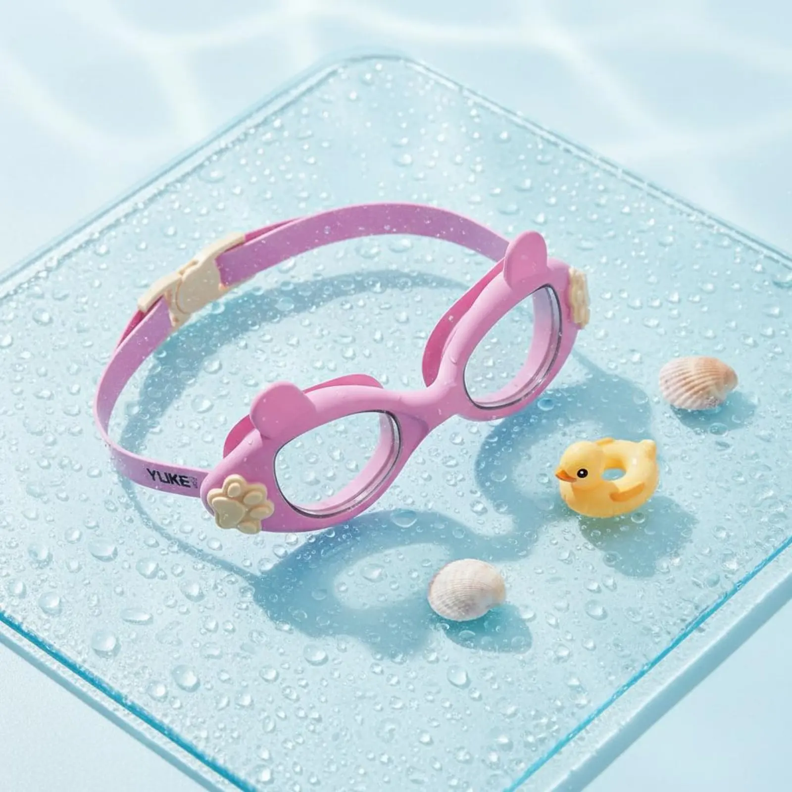Kids Swim Goggles Comfortable Fit Children's Swimming Goggles Diving Eyewear Soft Silicone Sports Accessory Wide View view 3