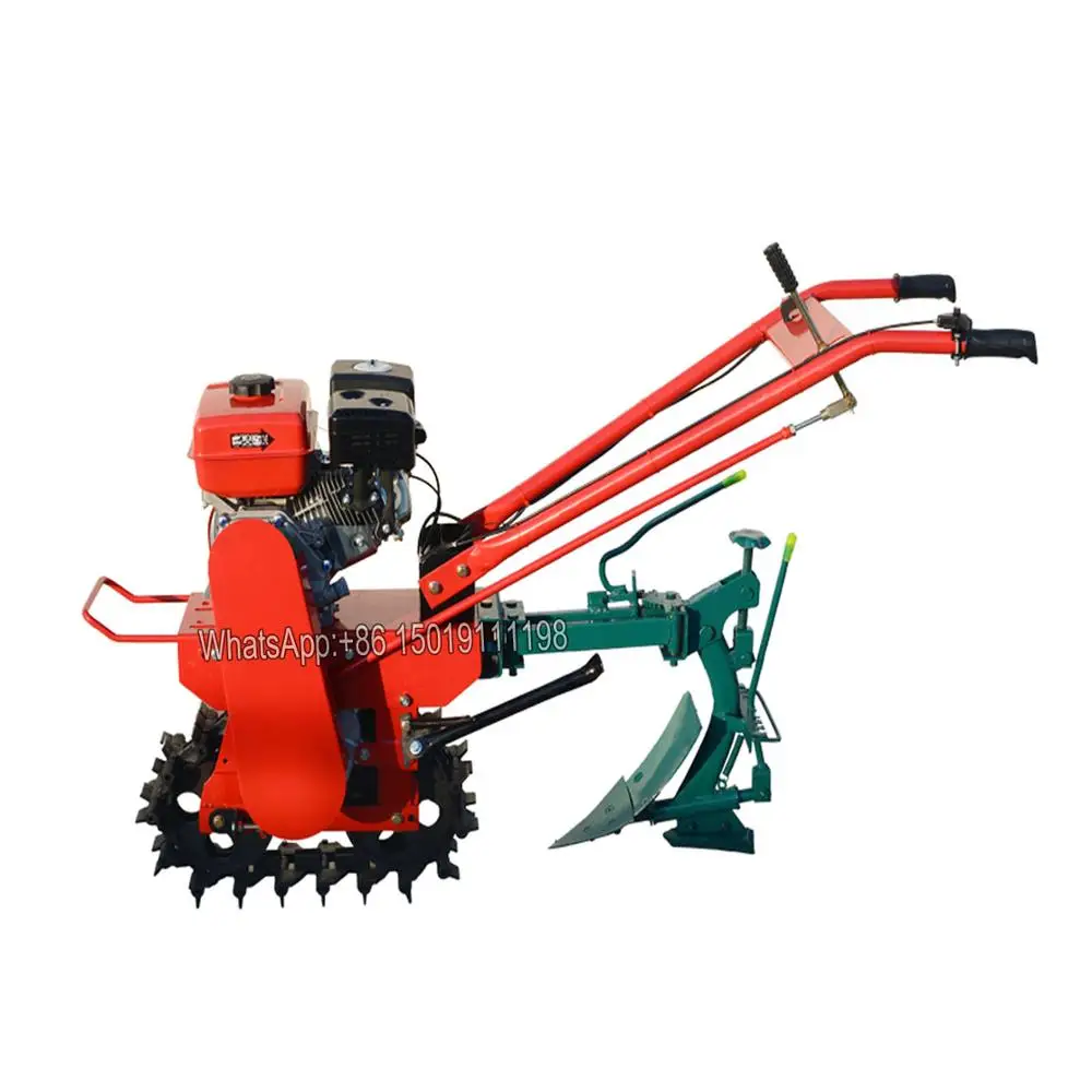 170 Diesel cultivator,chain track cultivator,wheel plough,trencher,fertilizer and seeder,micro tiller,rotary tiller