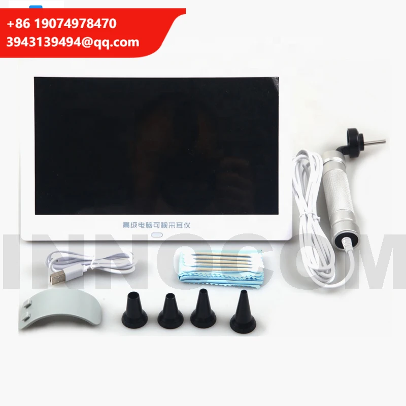 

Отоскоп для ЛОР-обследований, USB цифровой видеоотоскоп для проверки ушей, 6 светодиодов, HD-камера, невидимый, для осмотра полости рта, пластиковый