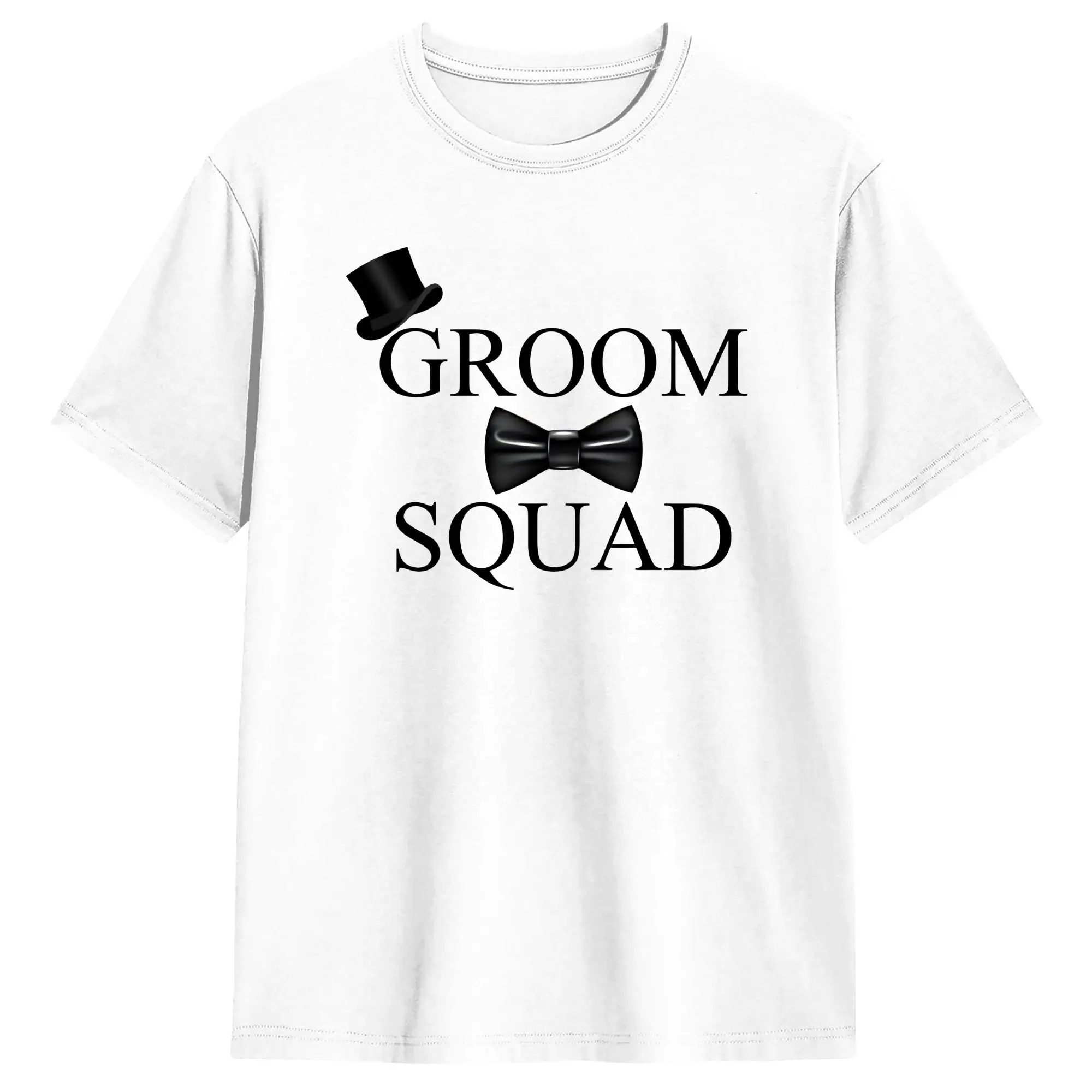 Bride & Bride Squad Tribe Matching T-Shirt Summer  Aesthetic T-Shirts 100% Cotton Fashion Tshirt For Men Loose Tops