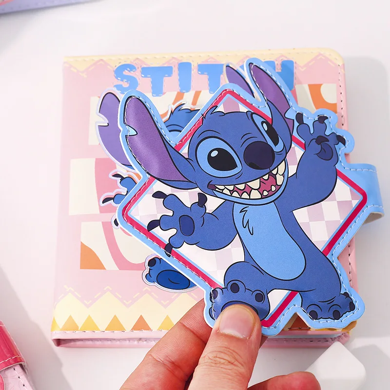 4pcs/lot Creative Disney Stitch Memo Pad Sticky Note Cute Notebook Stationery Label Notepad Post Office School Supplies