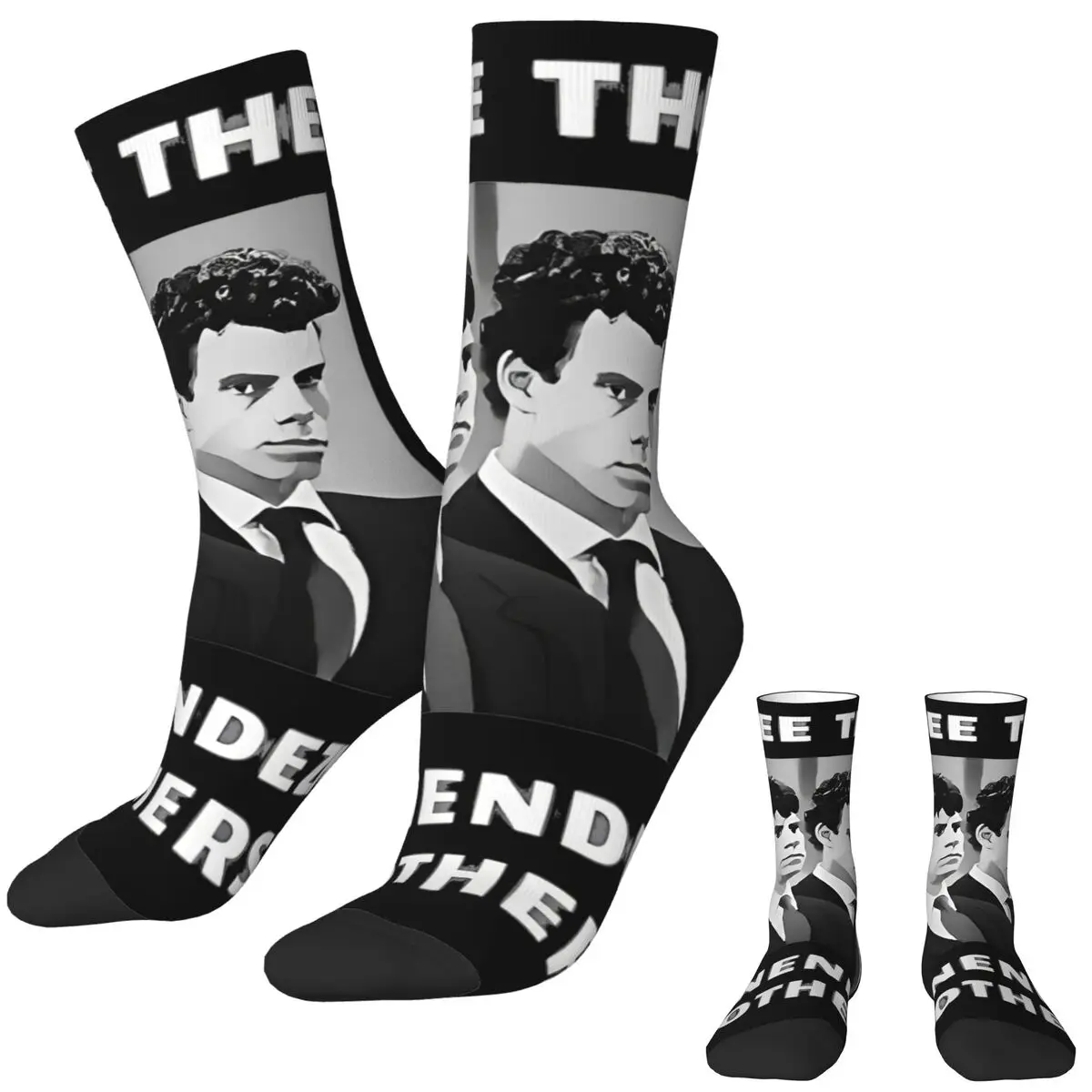 Free The Menendez Brothers Movie Socks Autumn Stockings Trendy Men Soft Breathable Socks Design Outdoor Non Slip Socks