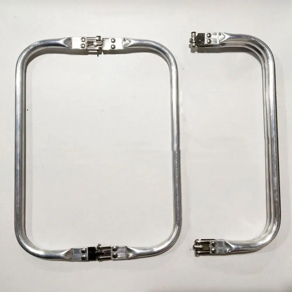 Square Bags Hardware Bag Lock DIY Bag Bags Parts Making Purse Clasp Kiss Clasp Metal Purse Frame Purse Clasp Closure Clutch