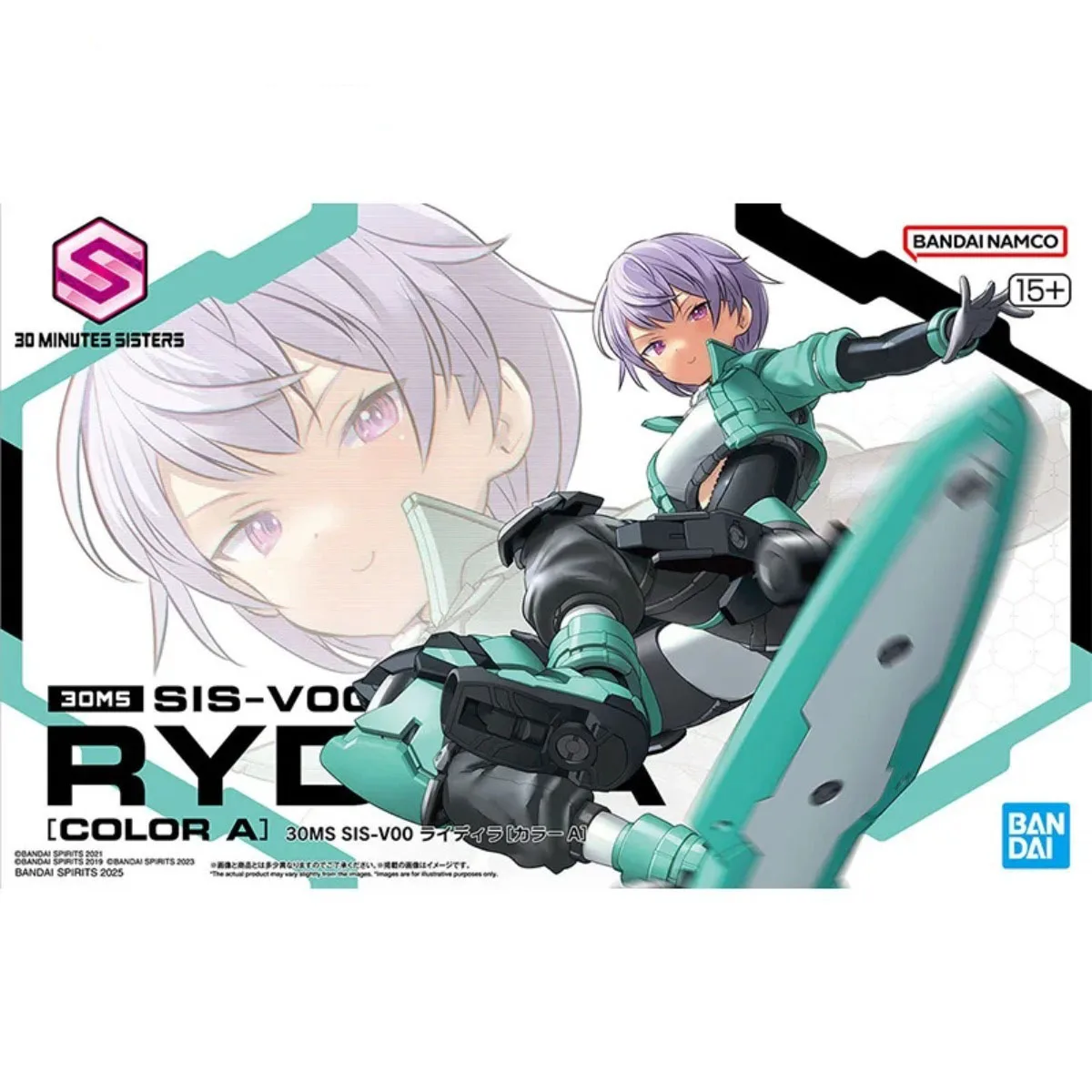 Echte Bandai Originele 30 MS Figuur Model Kit 30 MINUTEN ZUSTERS 30 MS 1/12 Anime Figuren Rydira [Kleur A] Action Model Speelgoed Gift