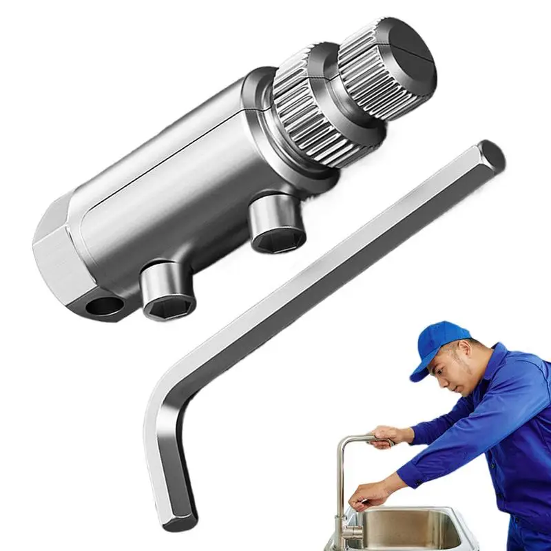 

Broken Valve Thread Extractor Tool Internal Water Pipe Valve Puller Tools Broken Faucet Screw Hardware Extraction Supplies For