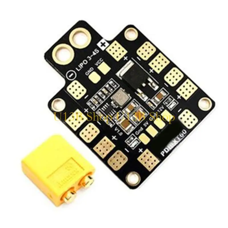 U13B PDB-XT60 BEC 5V&12V Power Distribution Board for RC Multirotor FPV