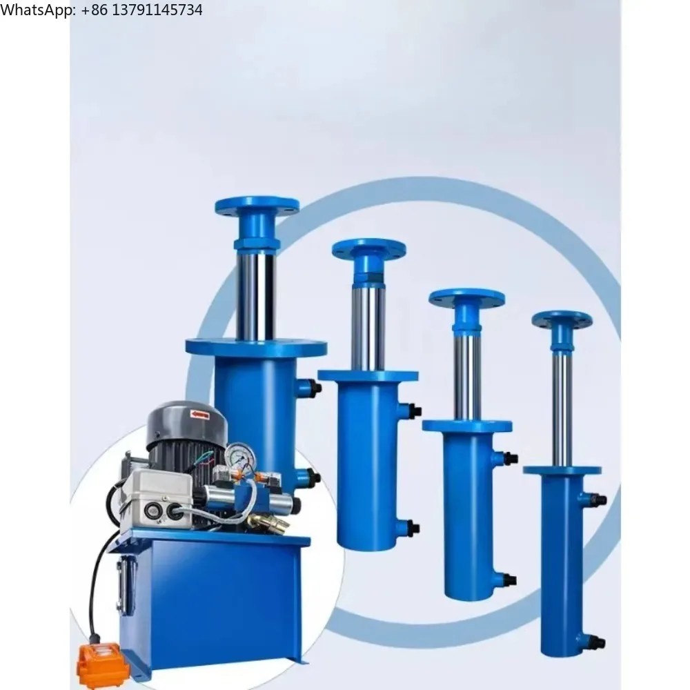 Hydraulic pump station oil cylinder press complete hydraulic system oil pump hydraulic cylinder baler press 5T