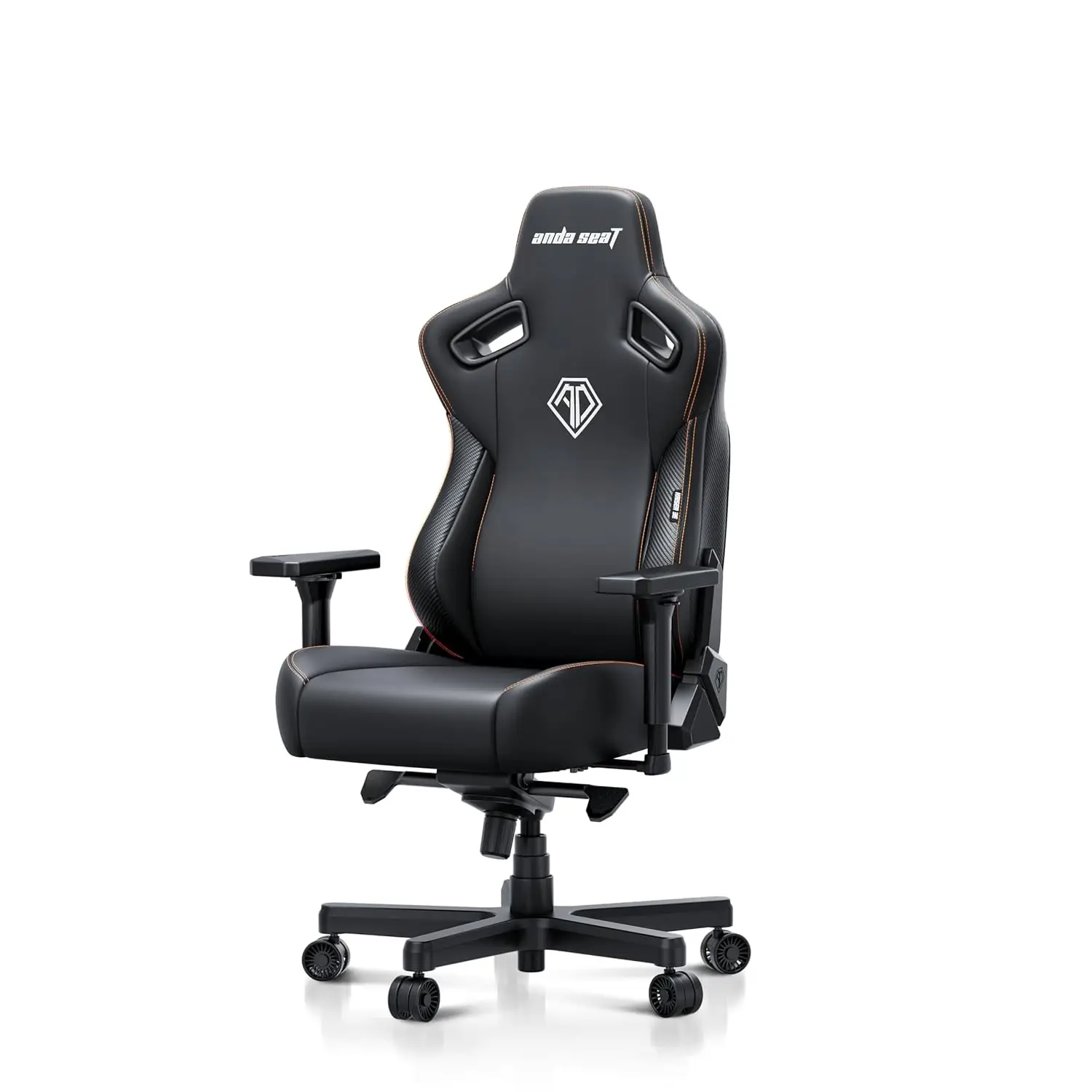 

Kaiser 3E Gaming Chair for Adults - Ergonomic Office Chair with 4D Armrests & Adjustable Back, Black PVC Leather, Custom