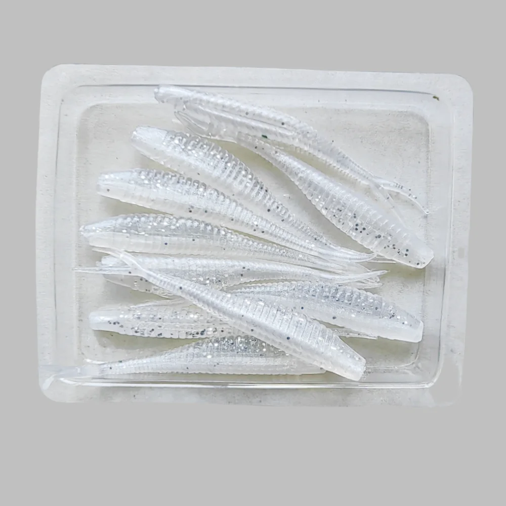 MUKUN vinilos swimbait cola pala bifurcada para pesca de agua dulce - imagen 2