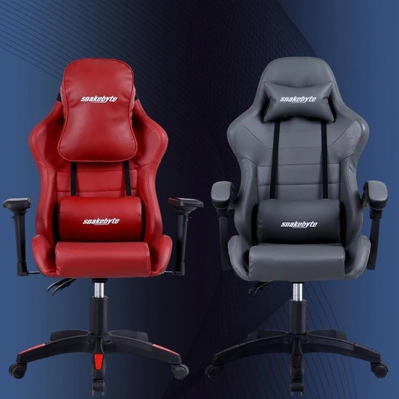 New Big Headrest Gaming Chair Lifts and Rotates 4D Independent Armrests for Home Office Back Chair and Comfortable Racing Chair