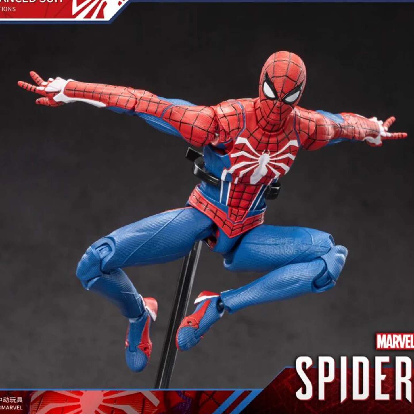 Zd Toy Spiderman Series Ps4 Game Spiderman Spiderman Anti-Ock Suit Spiderman Velocity Suit Spiderman 2099 Suit Miles Morales