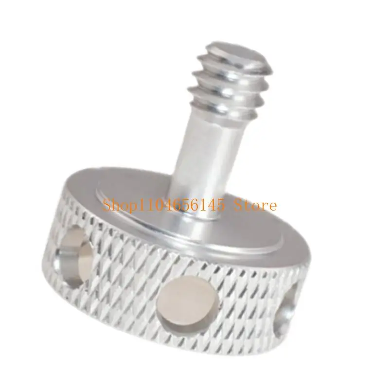 652F Aluminum Alloy Thumb Screw 6-hole Port for Camera Tripod Head 1/4inch Interfaces