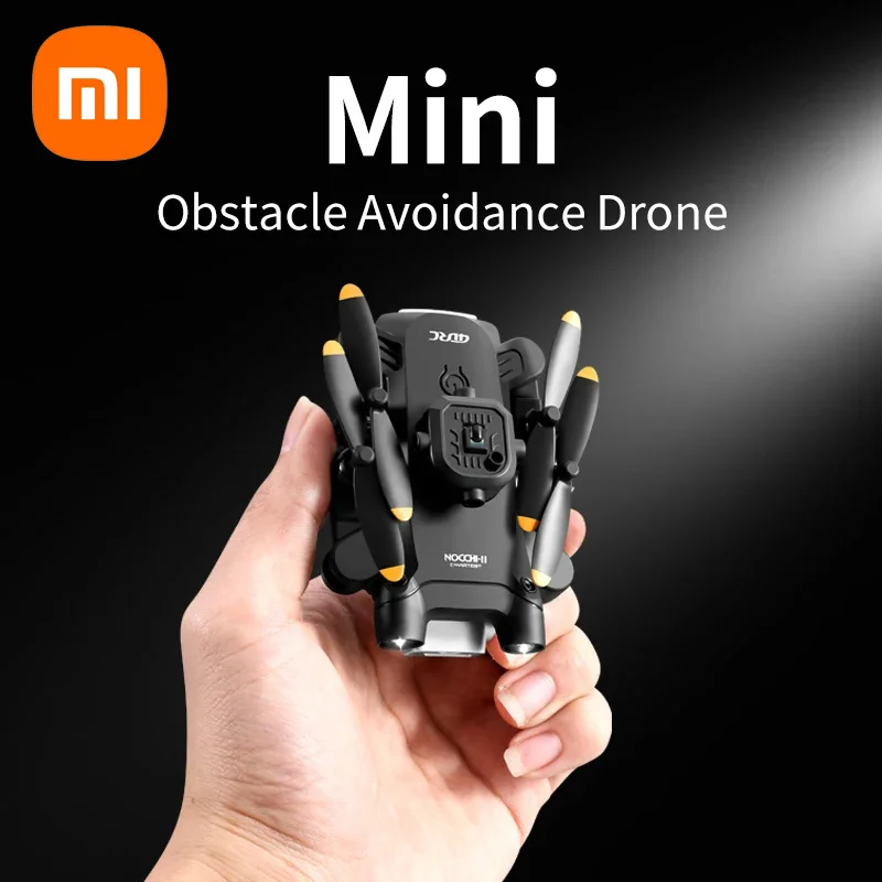 

XIAOMI New V30 Mini Drone with Camera HD 4K FPV RC Drones Profesional Five-sided Obstacle Avoidance Helicopter Drone Toy Gift