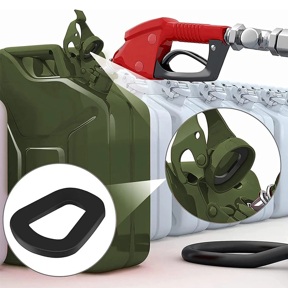 

5Pcs Automotive Sealing Ring Kit for Fuel Jug High Performance Rubber Gasket Replacement Spout Seal for 20L Oil Drum