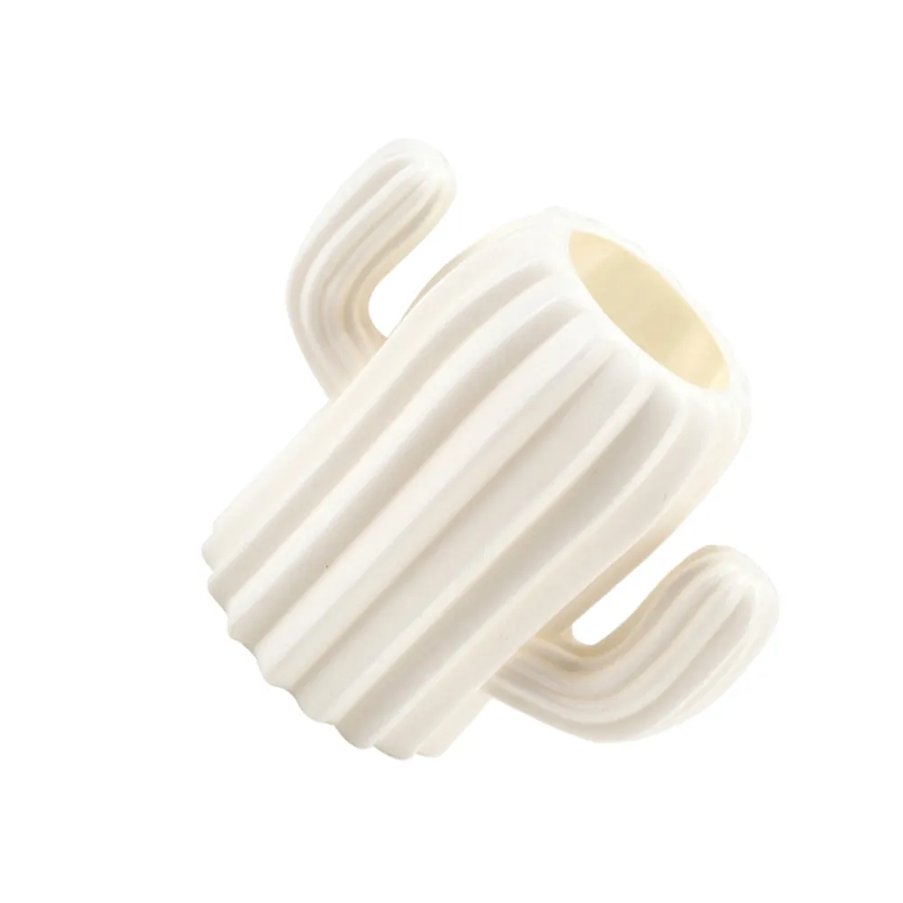 

Держатель для ручек в форме кактуса, настольный органайзер для офиса, школы, дома, декоративный, из смолы и пластика, подставка для карандашей, контейнер для хранения ручек, милый дизайн