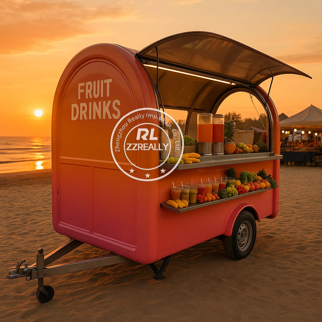 

Mobile Food Truck Trailer Customize Size Logo Fully Equipments Carts Concession Coffee Snack Kiosk Ice Cream Pizza Trailer