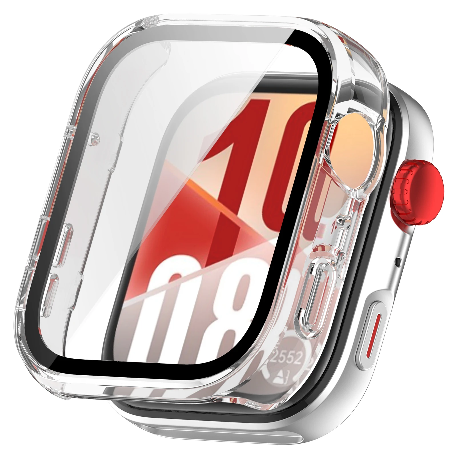 PC Hard Case Cover For Huawei Watch Fit4 Tempered Glass Film Full Coverage Shell watch Fit 4 Screen Protective Casing