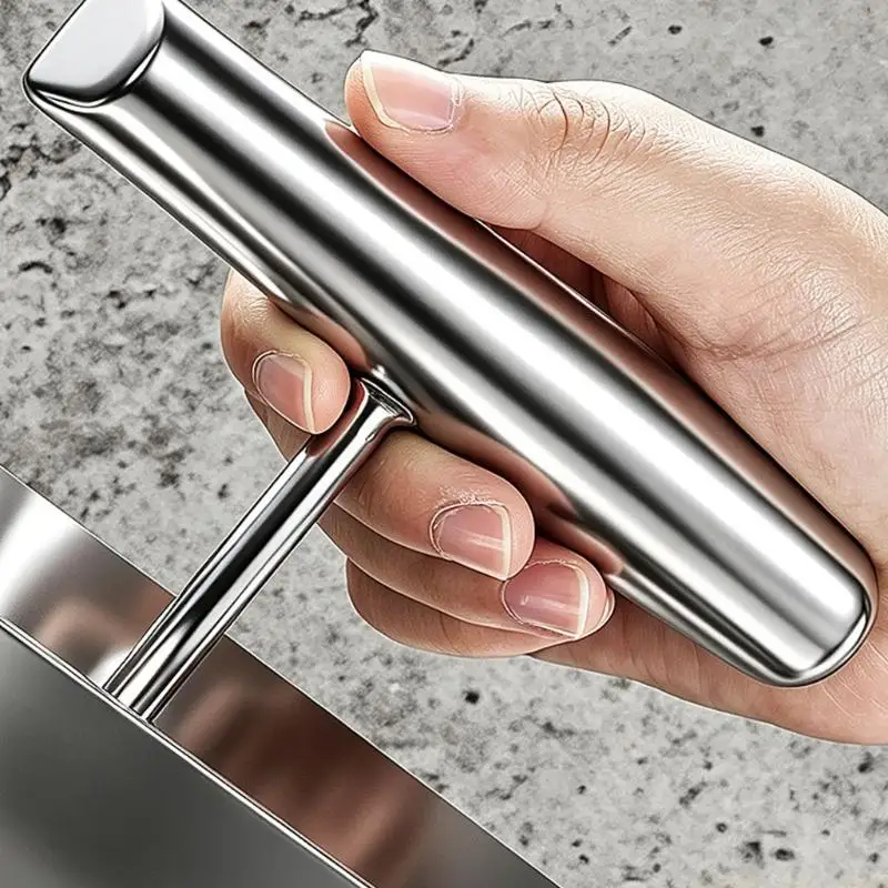 A2BE Steel Manual Corner Hand Tool with Formed Blade and Center Grip for Repair Touch Up, Detail Work, and DIY Craft Use