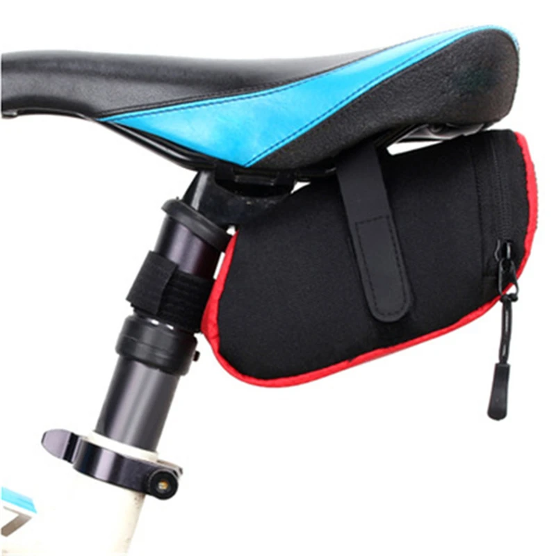 New Bicycle Bag Bike Saddle Bag Cycling Seat Tail Pouch Foldable Seatpost Storage Bag Pannier Backpack Bicycle Accessories 2022