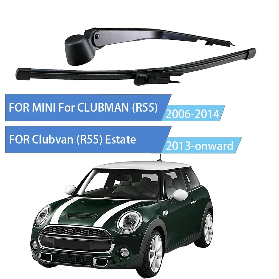 Right Rear Wiper Rear Windshield Wiper Assembly FOR MINI CLUBMAN (R55) 2006-2014 FOR Clubvan (R55) 2013-onward Estate