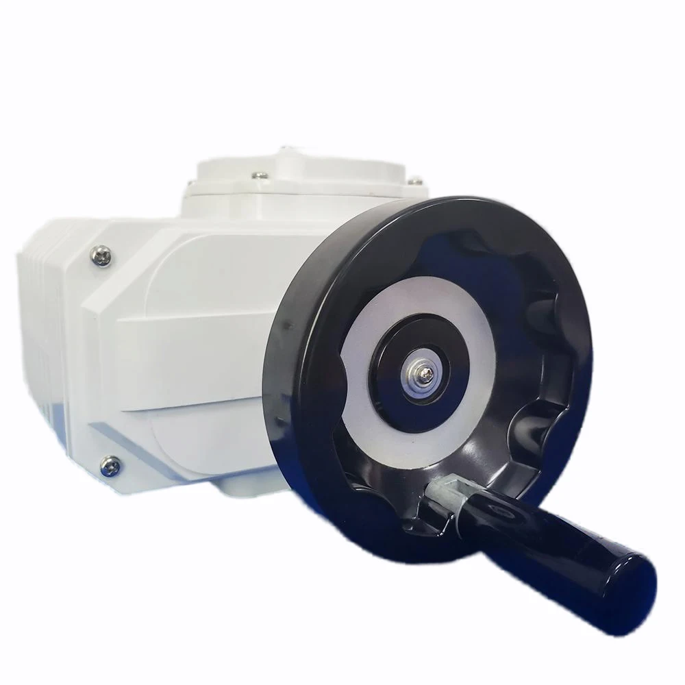 90 Degree Rotary Quarter-Turn 12V 24V Electric Manual Handle Rotary Actuator For Ball/butterfly Valve