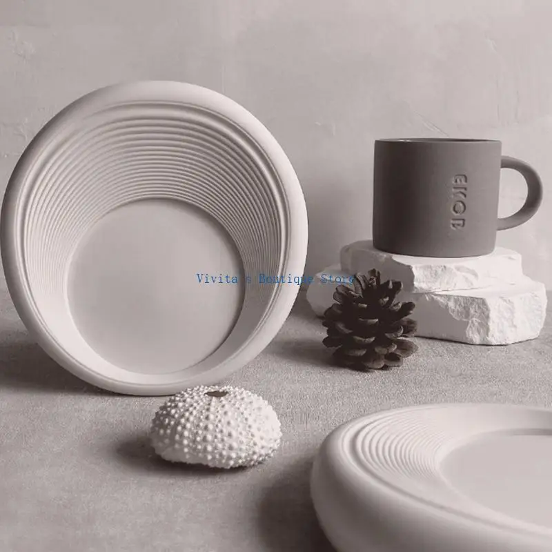 

Silicone Heat Insulation Mat Waterproof Coffee Teas Coffee Cup Tray Home Car Storage Trays Easy to Use M76D