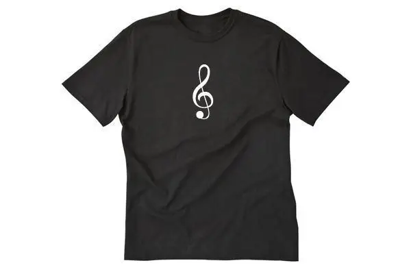 Treble Clef T-shirt Funny Shirt For Band, Music Teacher, Musicians, and Music