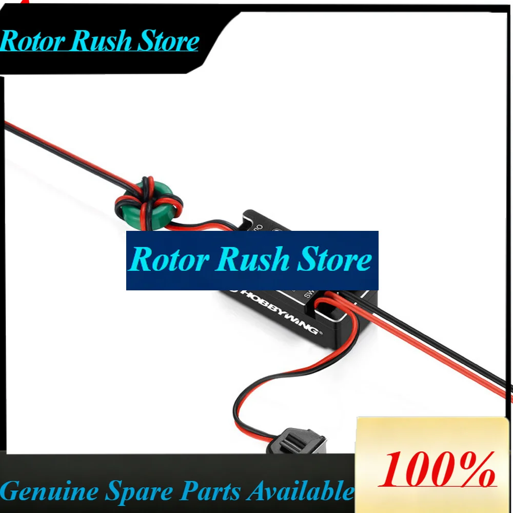 RoRusHobbywing Waterproof UBEC 10A Voltage Regulator Module 2-6S 6/7.4/8.4V Adjustable Metal Shell BEC For RC Car Parts