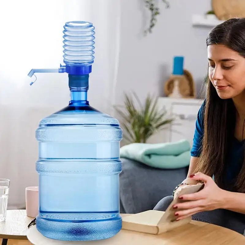 Clean and Sanitary Portable Bottled Drinking Water Hand Press Removable Tube Innovative Pump Dispenser Tool