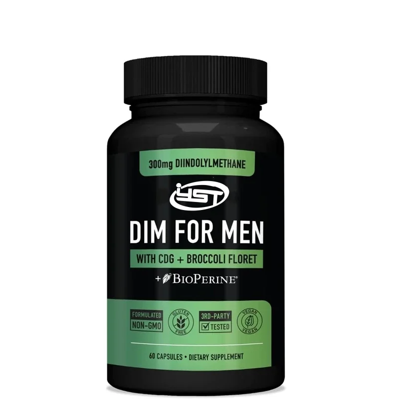 DIM Men, Estrogen Blockers | Men\'s Hormone Balance and Fitness Booster Supplements with Diindole Methane and CDG