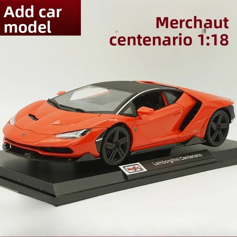 Diecast 1:18 Scale Lamborghini Centenario Alloy Car Model