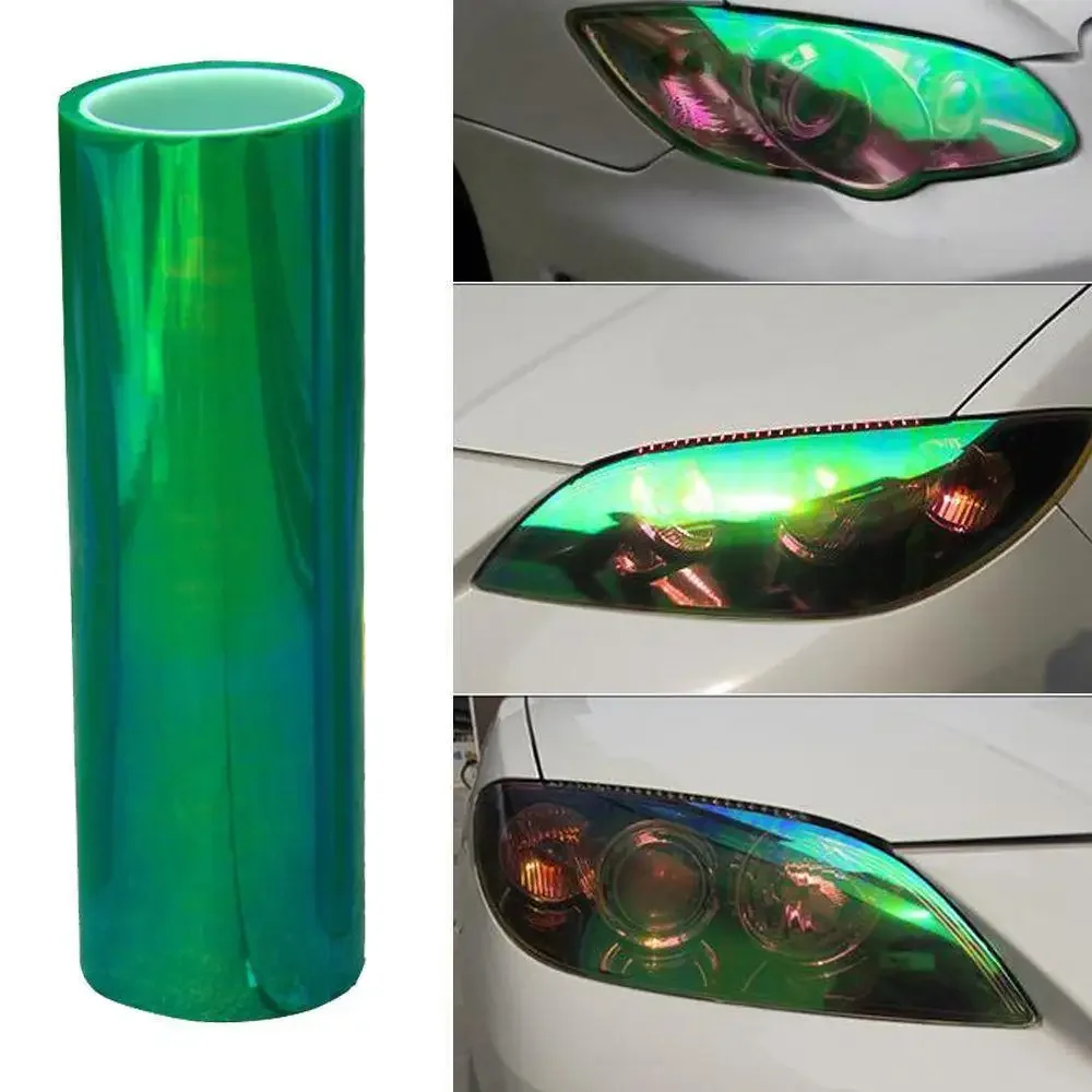 Universal Car Light Headlight Taillight Tint Styling Waterproof Protective Vinyl Film Tintting Fog Lamp Auto Sticker Accessories