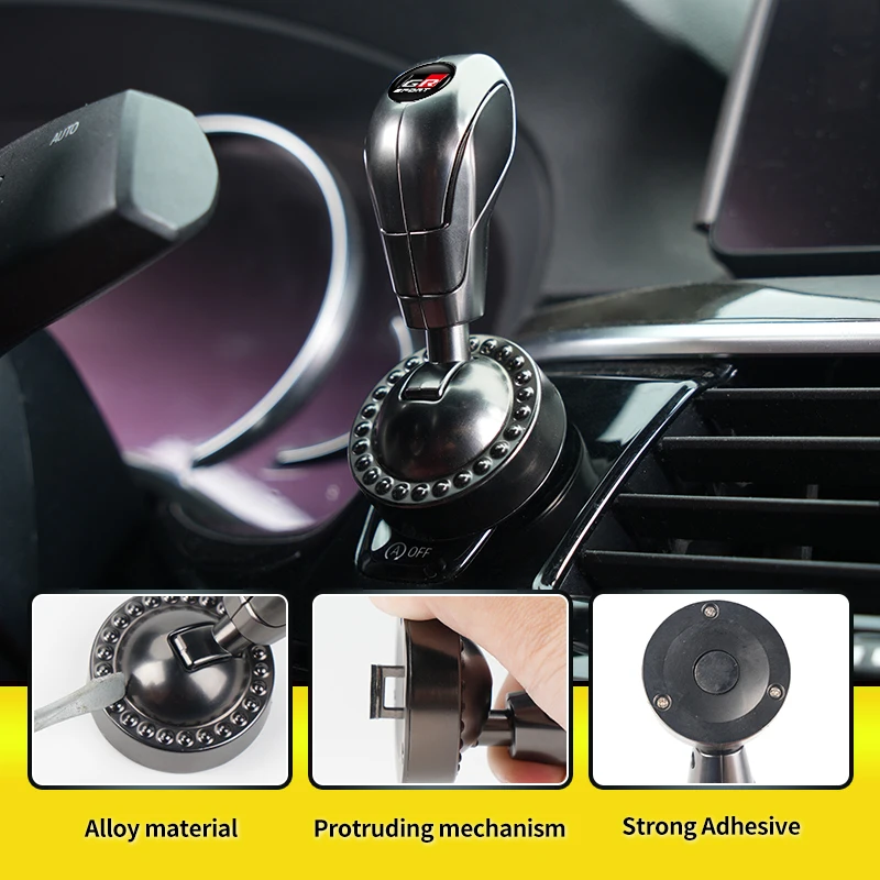 Car Gearshift Lever Cover One-Touch Start Button Case Accessories For Toyota Yaris Corolla Prius Auris CHR Land Cruiser RAV4 Cam - view 5