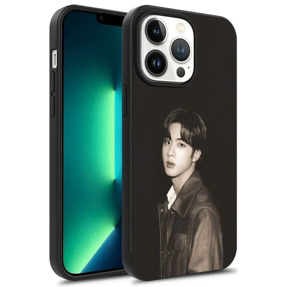 Kim S-Seokjin JIN  Phone Case For iPhone 16,15,14,Plus,Pro,Max Magsafe Magnetic Wireless Charging